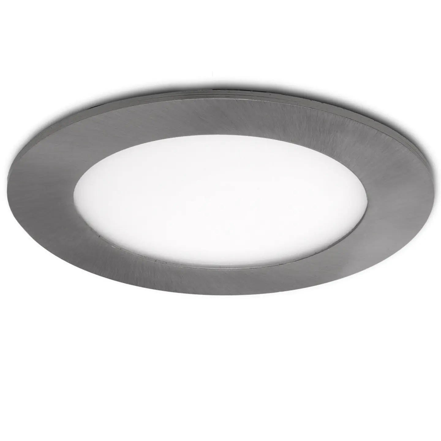 Painel LED 6W 600Lm 2700ÂºK Circular NÃ­quel Acetinado 50.000H [GL-CL-R6N-WW] 2