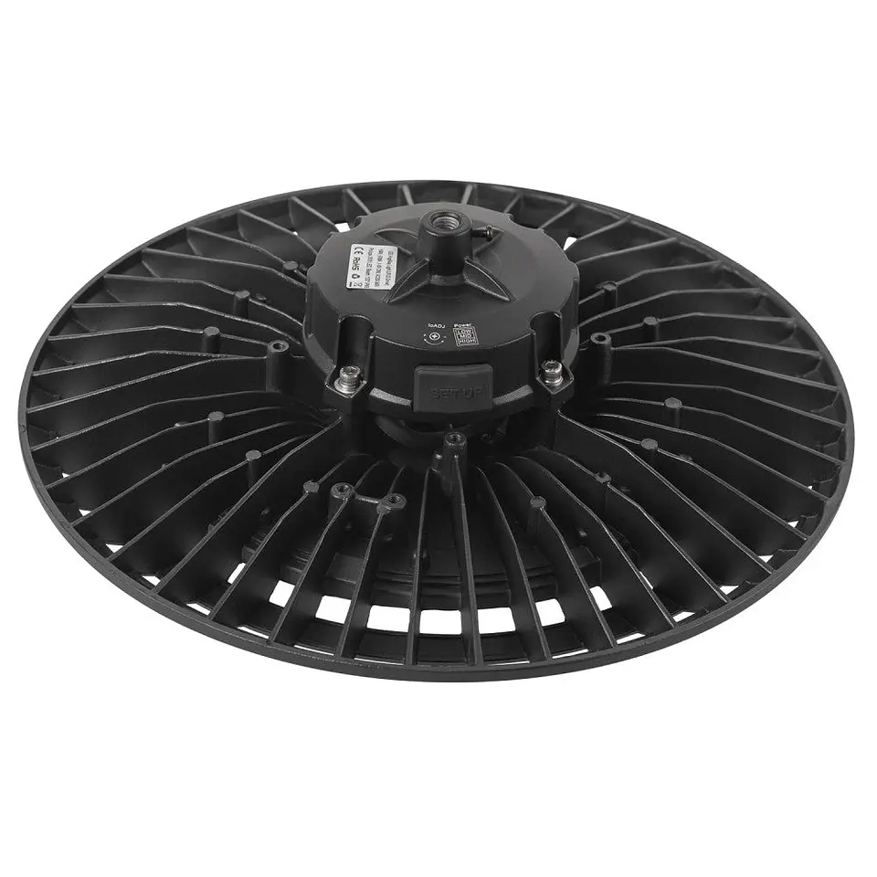 CampÃ¢nula LED 150W 27.000Lm 6000ÂºK Osram IP65 RegulÃ¡vel 0-10V 100.000H [BX3-HVUFO150W-H-CW] 8