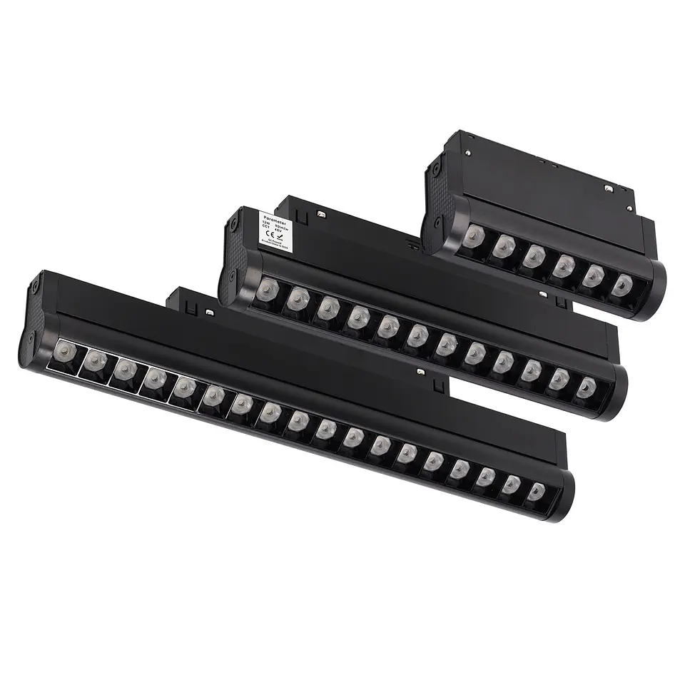 LuminÃ¡ria de trilho LED magnÃ©tica 12W 235mm 90Lm/W CCT (Cor da luz ajustÃ¡vel) 4