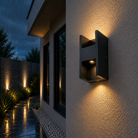 Aplique LED 6W 367Lm 2700ºK Maya IP65 Cree 50.000H [LSGU202DW-WW]