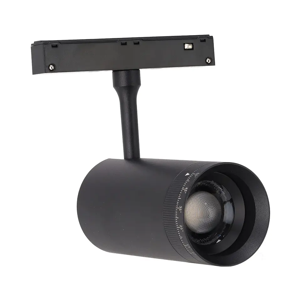 LuminÃ¡ria de trilho LED magnÃ©tica 15W 55x120mm 90Lm/W LED Bridgelux CCT (Cor da luz ajustÃ¡vel) 1