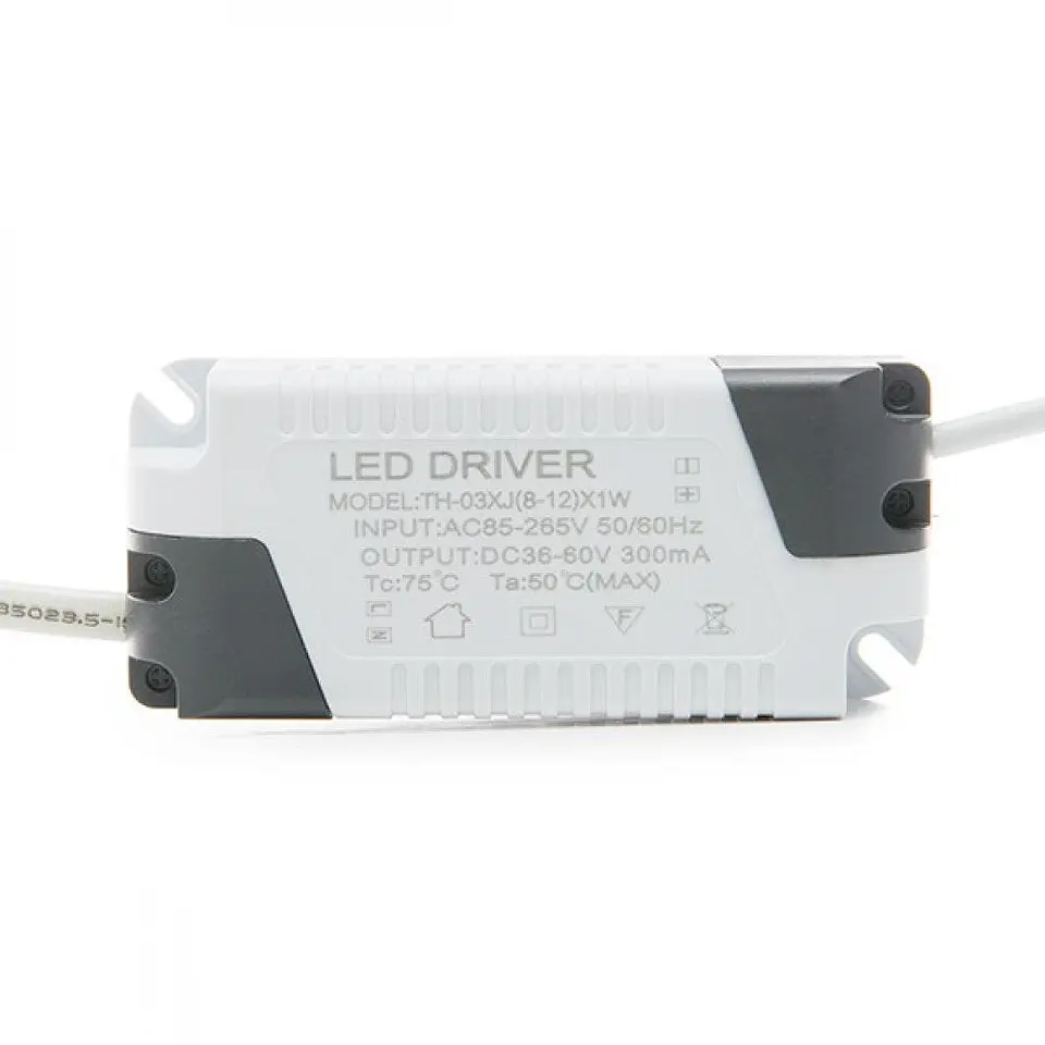 Painel de LED quadrado de nÃ­quel acetinado de 12 W 1200 Lm 2700ÂºK 50.000 H [GL-CL-S12N-WW] 5