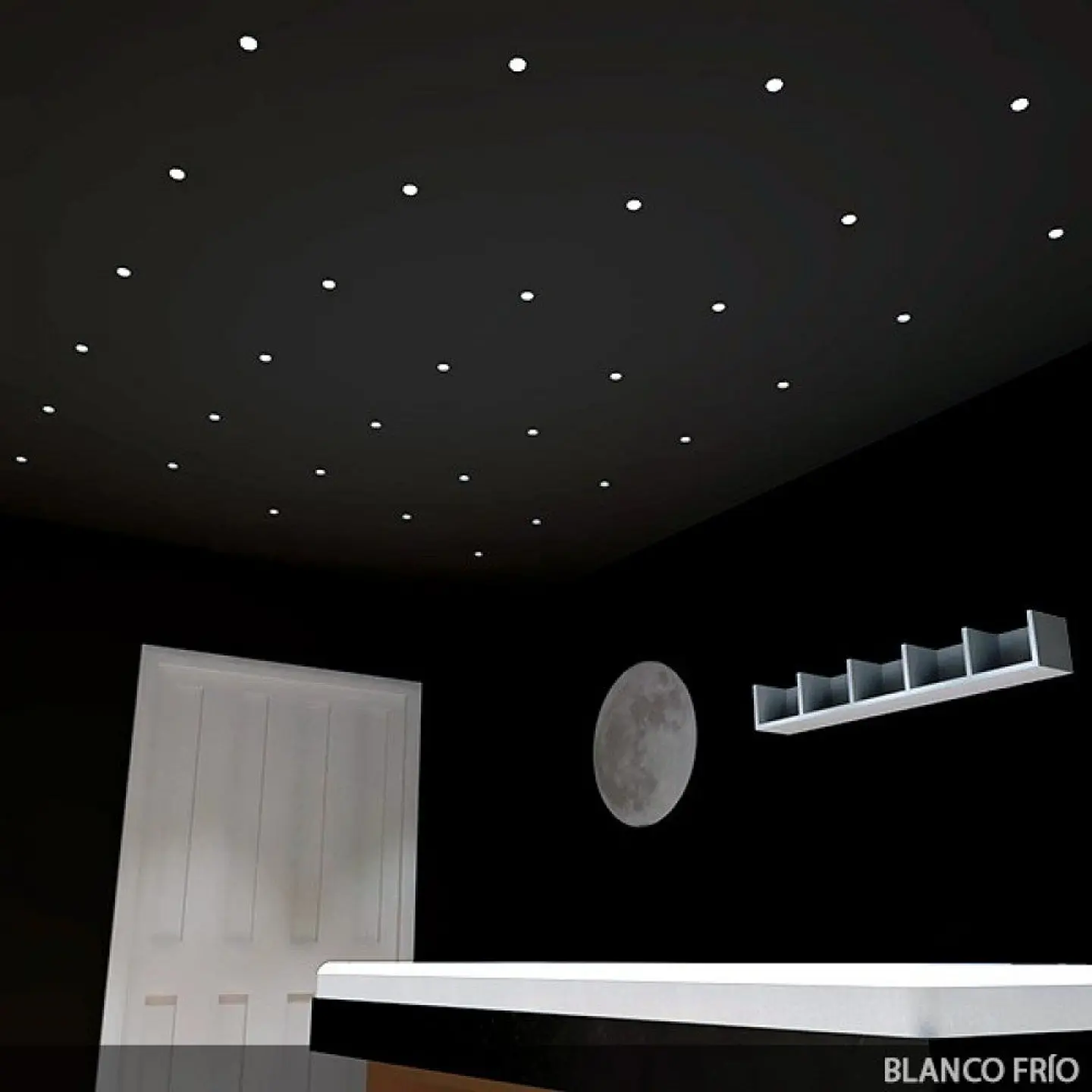 Luz Embutida LED 2W 180Lm 6000ÂºK 