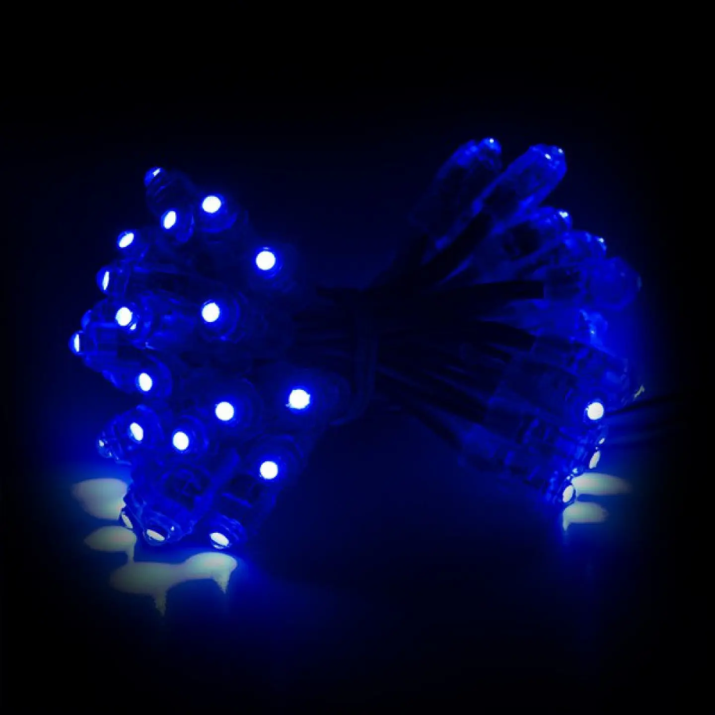 Pixel LED 0,1W 2Lm 9Mm 5V Epistar (String 50 Unidades) Azul 50.000H [DE-PIX-9-B] 2