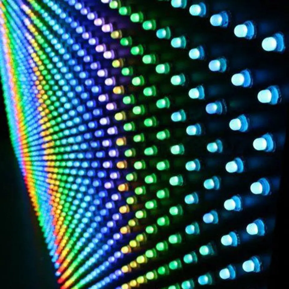 Pixel LED 0,1W 2Lm 12Mm 5V Epistar (String 40 Unidades) Verde 50.000H [DE-PIX-12-G] 4