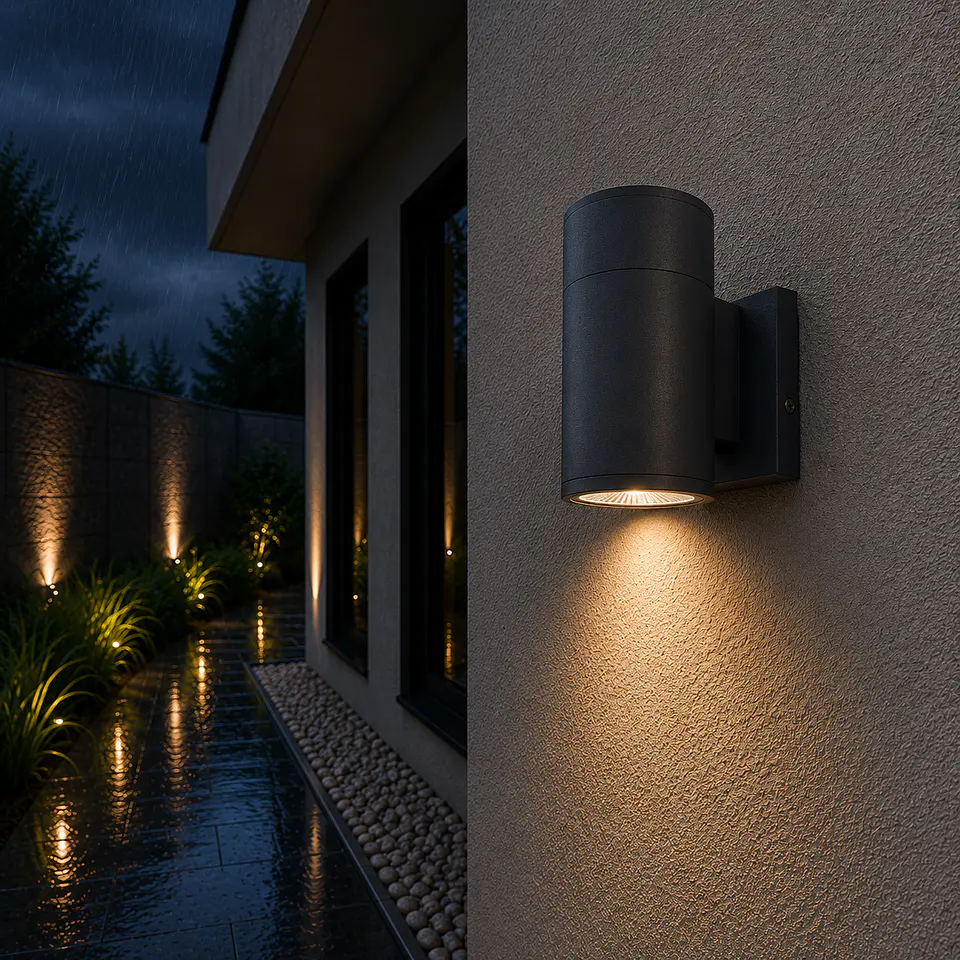 Aplique LED 15W 1.200Lm 6000ÂºK Ellie IP65 40.000H [HO-COBWALL-1X15-CW] 1