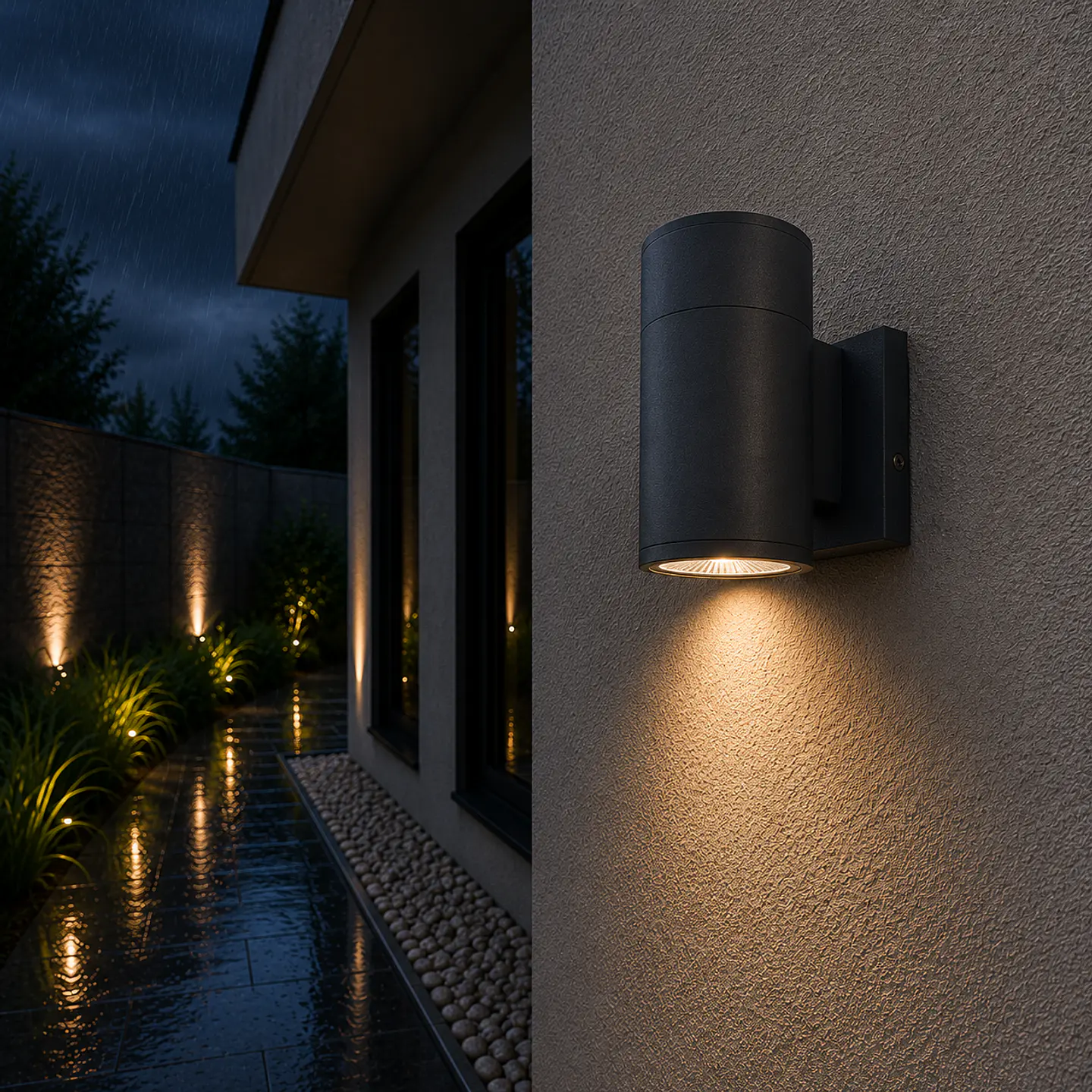 Aplique LED 15W 1123Lm 2700ÂºK Ellie IP65 40.000H [HO-COBWALL-1X15-WW] 1