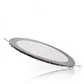 Painel LED 12W 1200Lm 6000ÂºK Circular NÃ­quel Acetinado 50.000H [GL-CL-R12N-CW] - Thumbnail 1