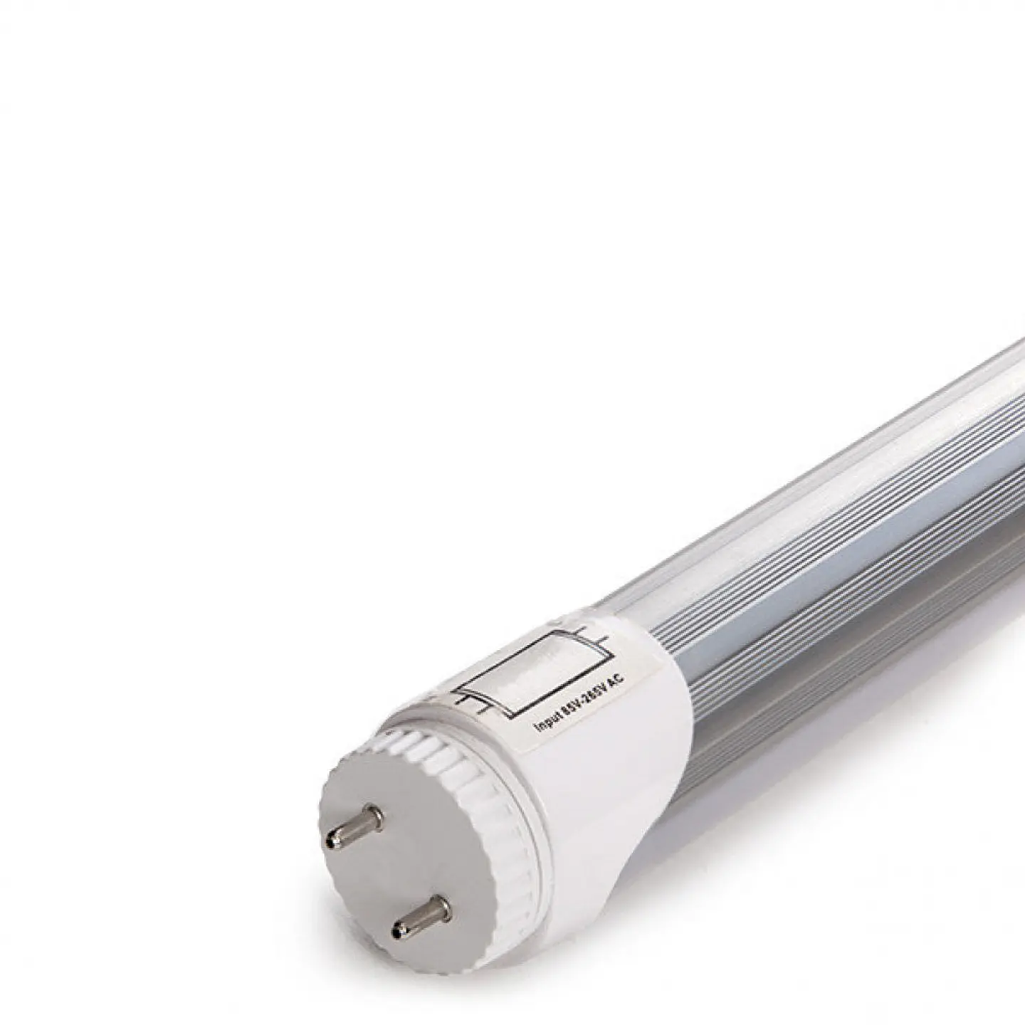 Tubo LED T8 18W 1.673Lm 6000ÂºK 120Cm CabeÃ§a GiratÃ³ria FunÃ§Ãµes de EmergÃªncia 60.000H [GR-T8RDDG18W-EM-CW-O] 2