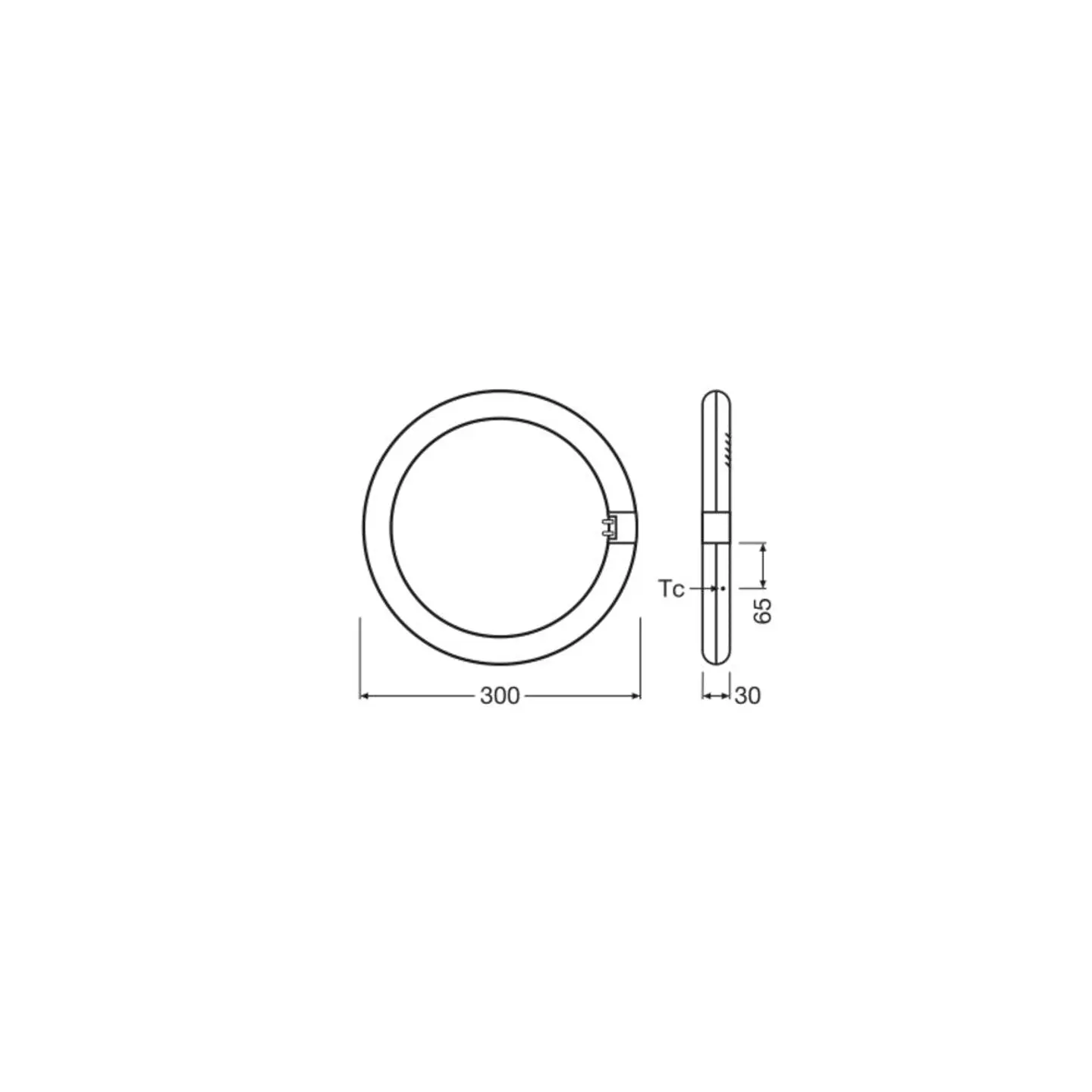 Tubo LED T9 Ledvance G10q 18,3W 2200Lm 4000K 110Âº IP20 2
