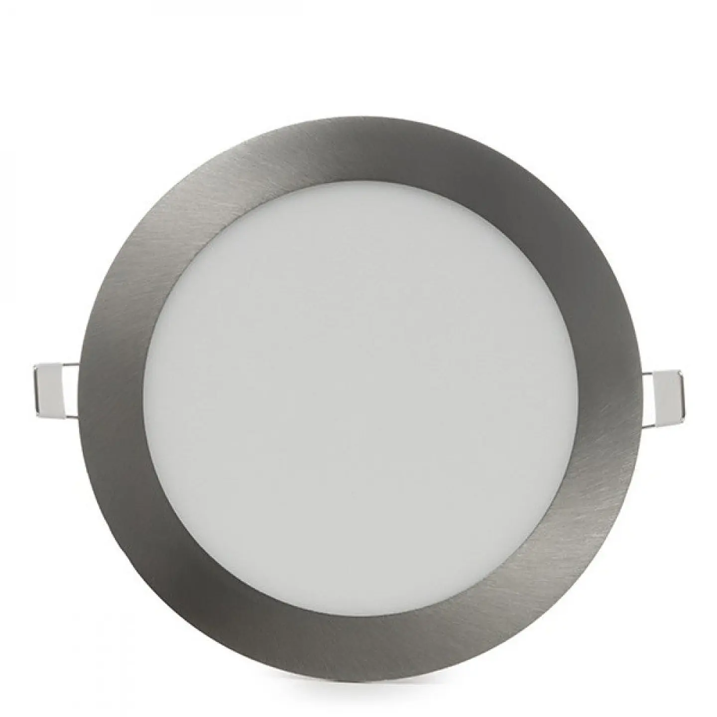 Painel LED 12W 1200Lm 6000ÂºK Circular NÃ­quel Acetinado 50.000H [GL-CL-R12N-CW] 3
