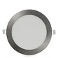 Painel LED 12W 1200Lm 2700ÂºK Circular NÃ­quel Acetinado 50.000H [GL-CL-R12N-WW] - Thumbnail 3