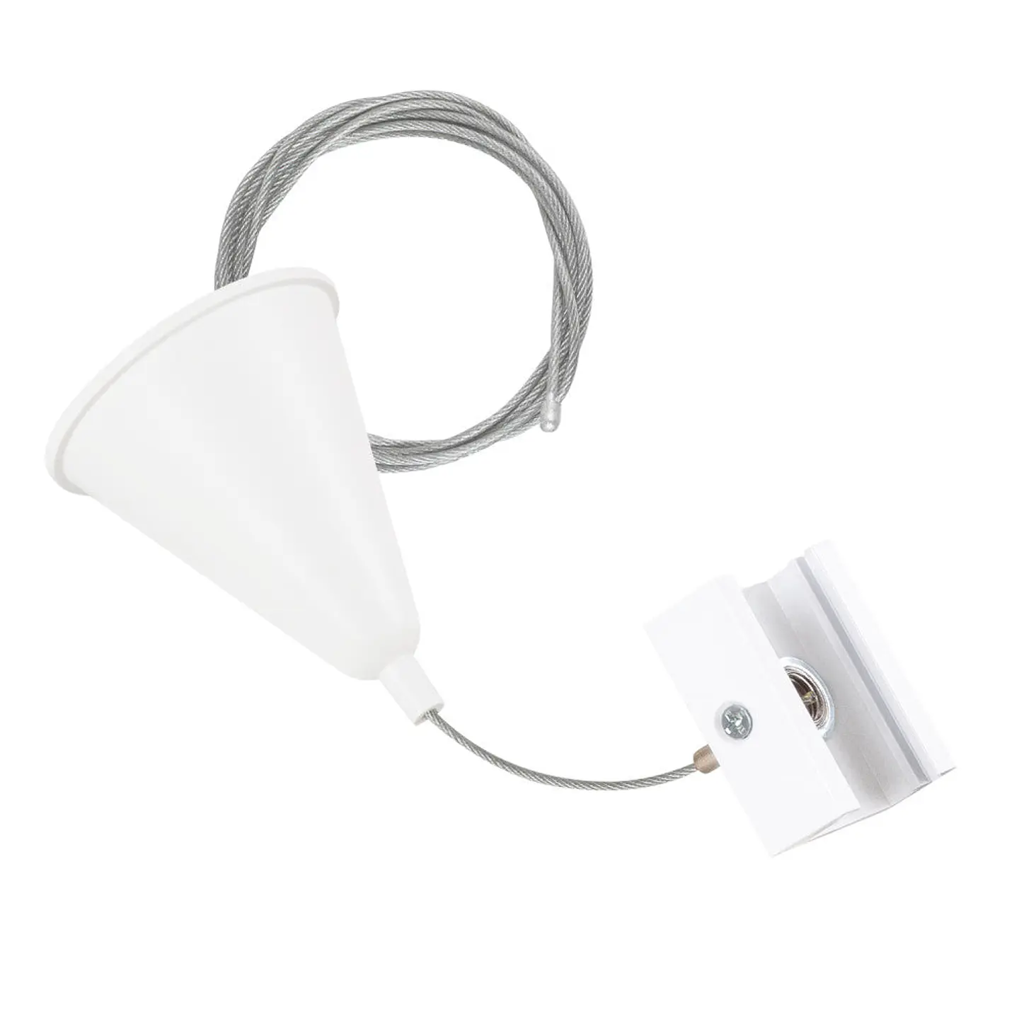 SuspensÃ£o para Trilho Trifasico Branco 1 Metro [HO-SUS-T-B] 1