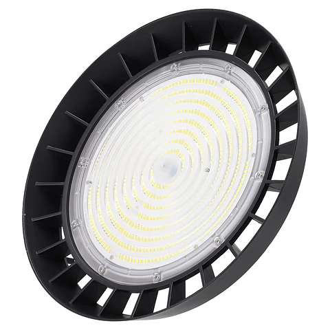Lumiaria LED High Bay 200W (120W-160W-200W) 180lm/W Dimerzavell, Driver Lifud 1-10V, Chip Philips, Temperatura de Cor de 90º