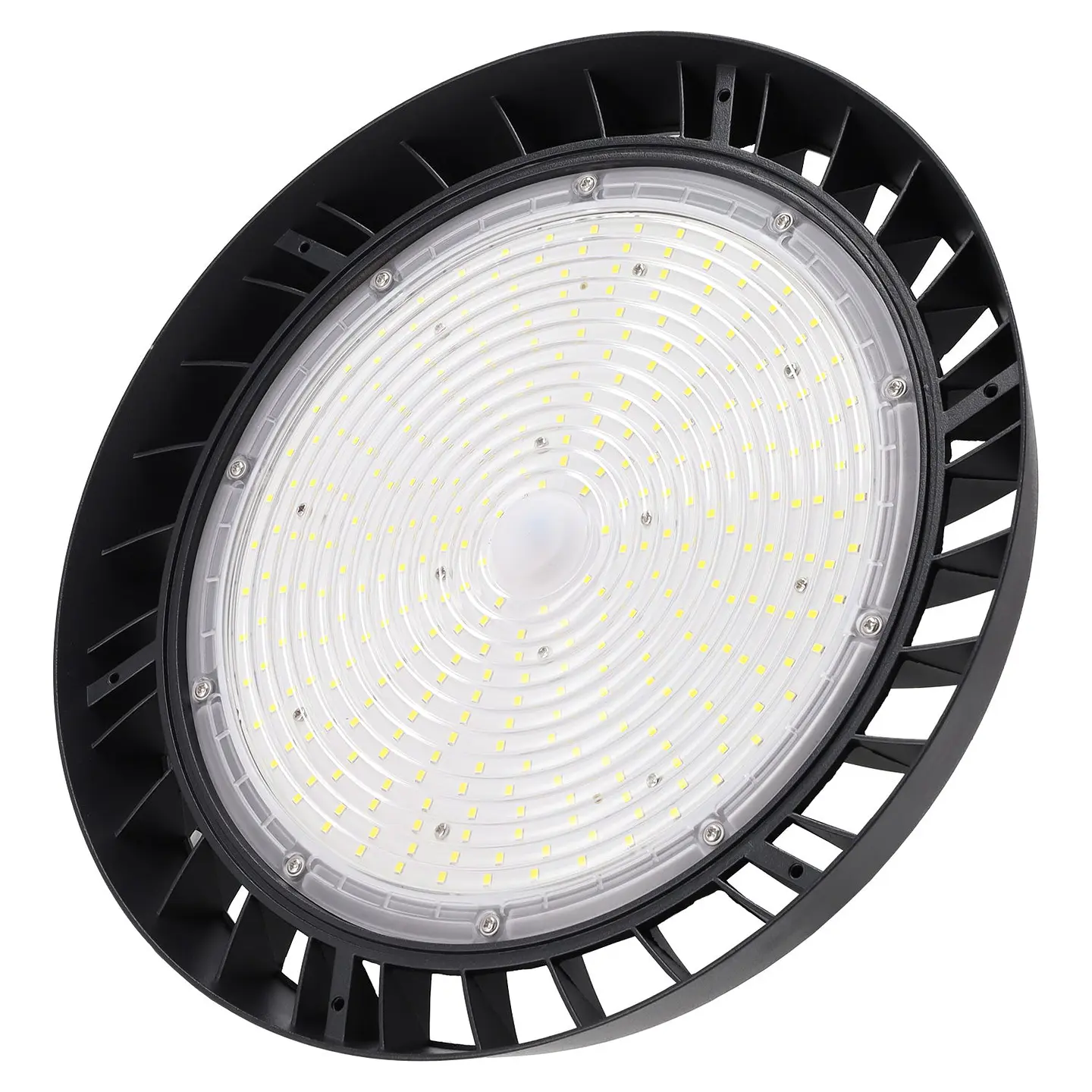 Campainha LED Industrial UFO 200W (120W-160W-200W) 200 lm/W 5000ÂºK PHILIPS Xitanium RegulÃ¡vel 1-10V HBM 1