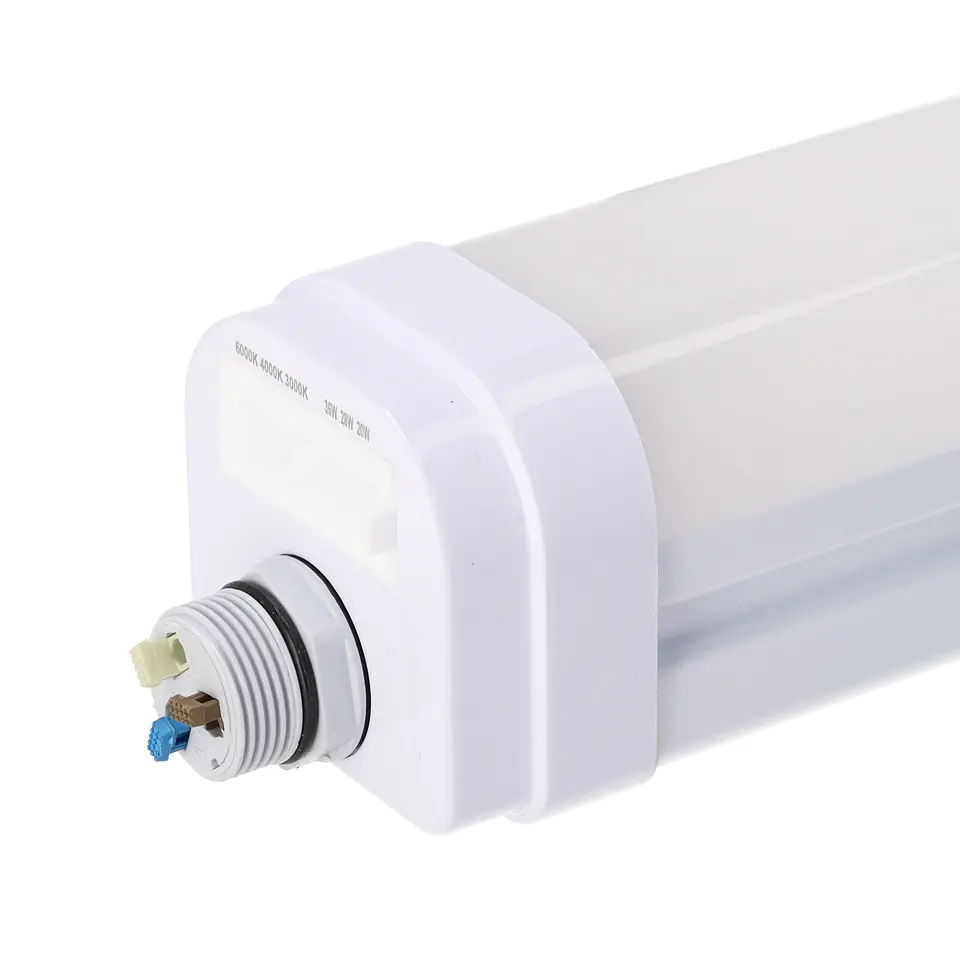Philips IP66 Linkable LuminÃ¡ria LED Ã  prova d'Ã¡gua 150Cm PotÃªncia ajustÃ¡vel (35/42 / 50W) 160Lm / W CCT Tom de luz ajustÃ¡vel 3/4 2