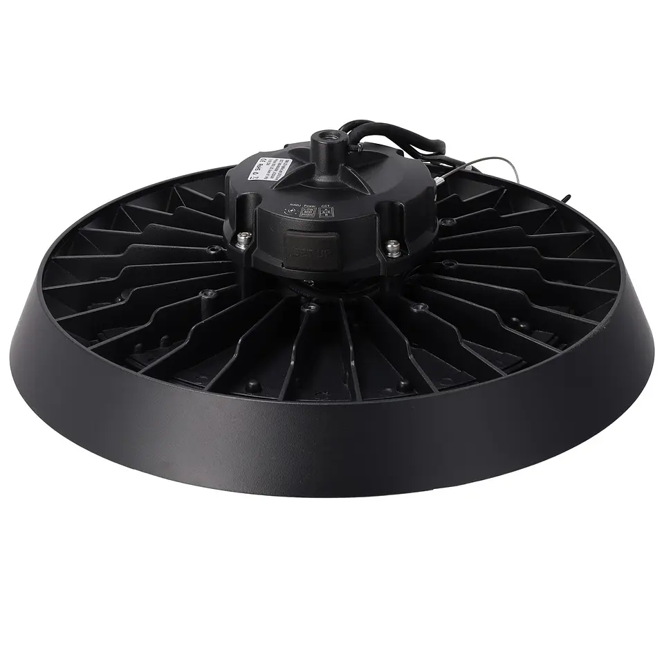 LuminÃ¡ria LED High Bay 200W (120W-160W-200W) 180lm/W DimerizÃ¡vel, Driver Lifud 1-10V, Chip Philips, Temperatura de Cor de 90Âº 3