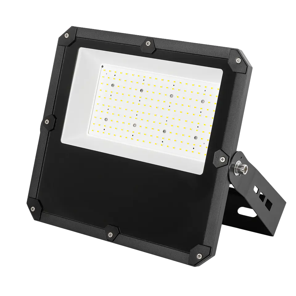 Holofote LED 100W 150 lm/W IP65 Lumileds 2835 RegulÃ¡vel 1-10V 100.000H [1916-100W-90-DIM-CW] 1