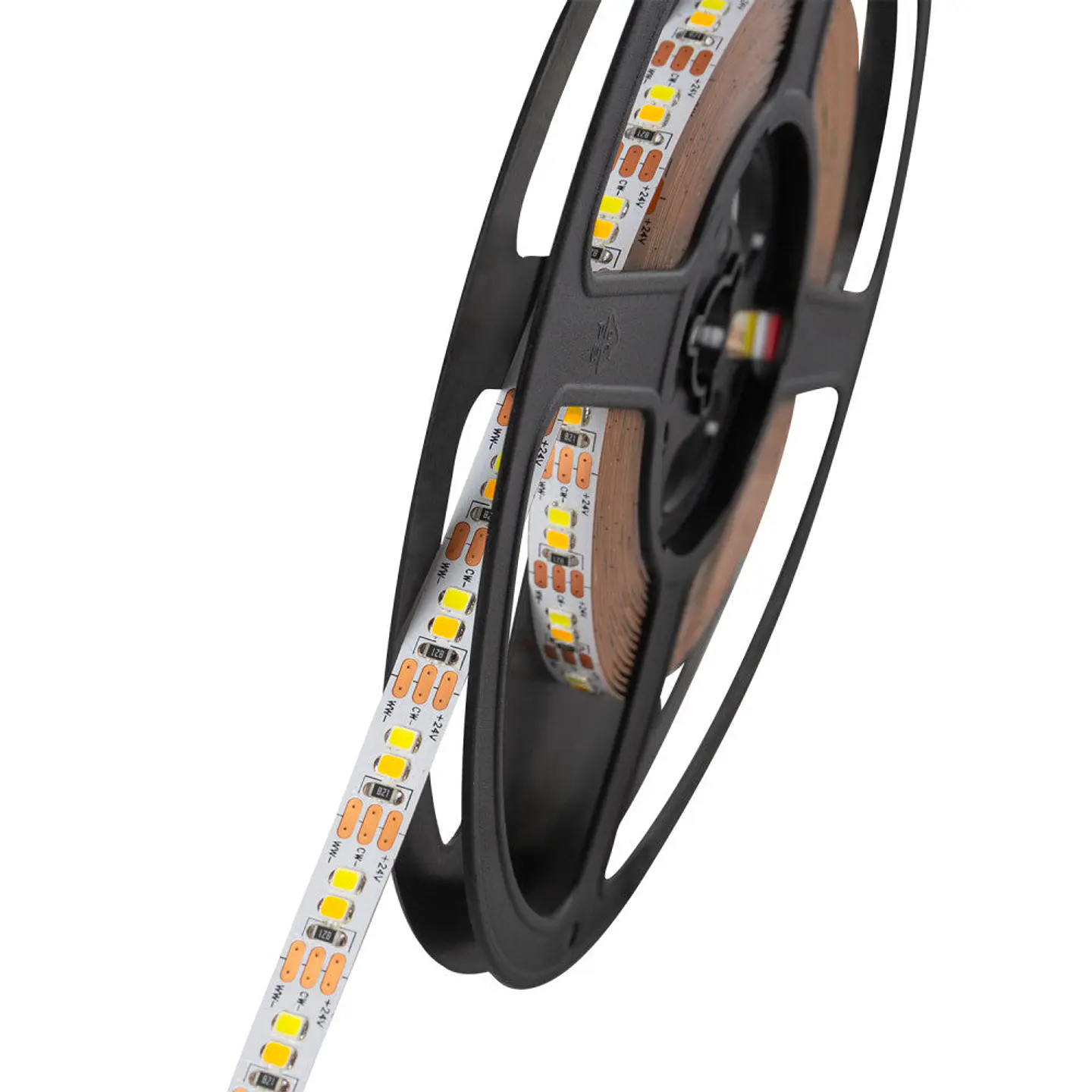 Fita de LED SMD 2835 5M 12W/M 1200Lm/M CCT (CÃºpula de Luz RegulÃ¡vel) IP20 24VDC [SKY-FSL2835-120-CCT] 5