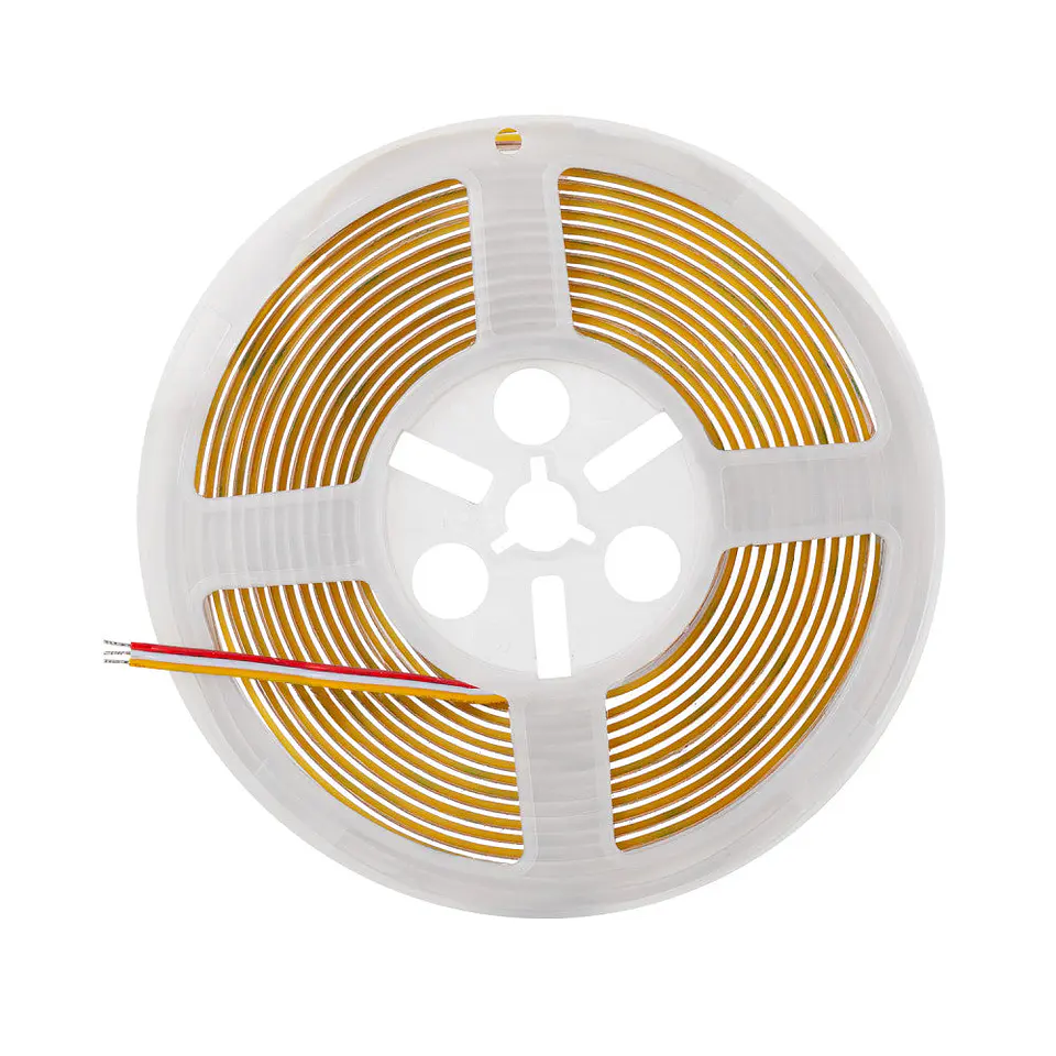 Fita de LED COB 5M 16W/M 1520Lm/M CCT (CÃºpula de Luz RegulÃ¡vel) IP20 24VDC [SKY-FSLCOB-SS560L-8mm-CCT] 3