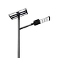 LuminÃ¡ria Solar LED 80W 180Lm/W (110W Monocristalina) Branco Quente 3000K - Thumbnail 1