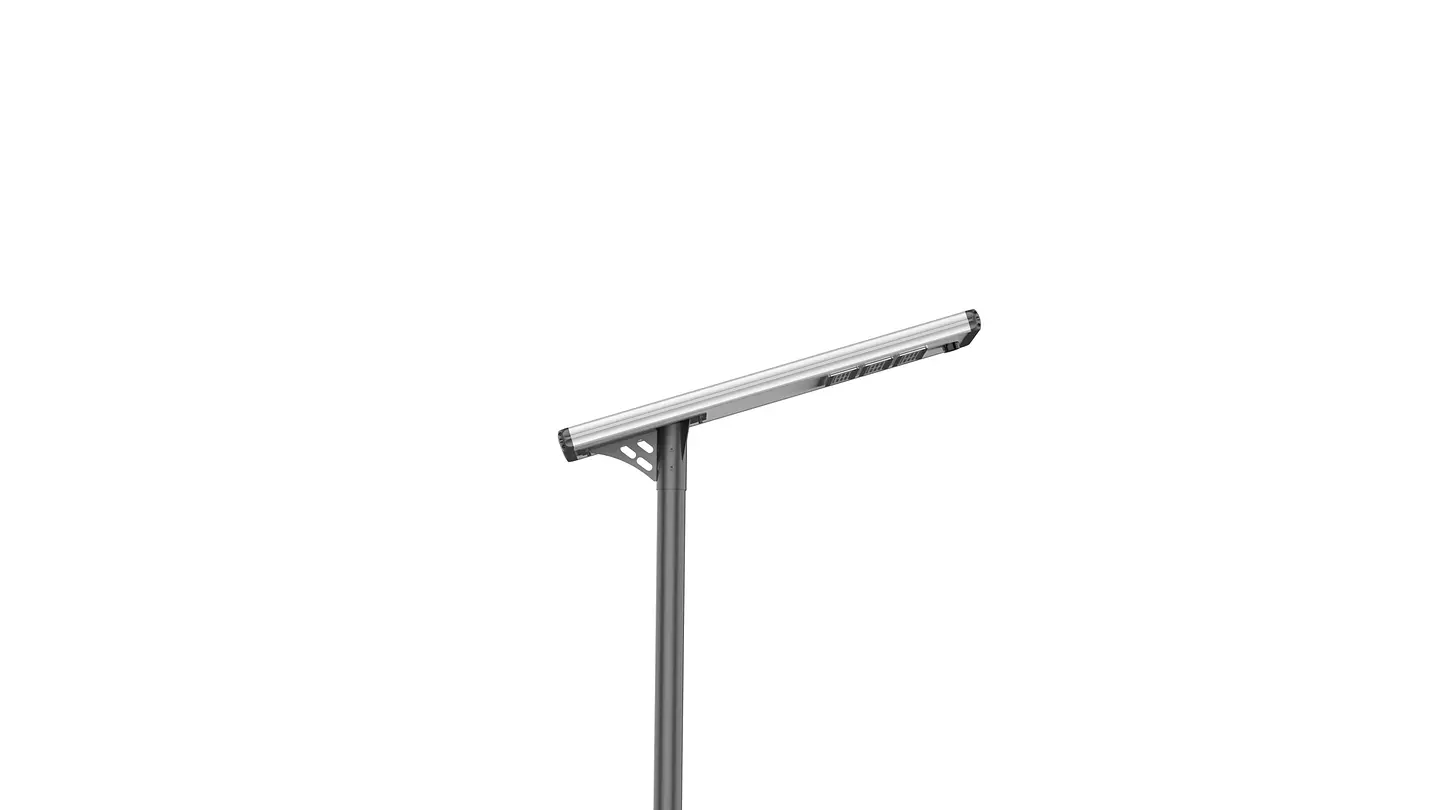 LuminÃ¡ria Solar LED 80W 100Lm/W (95W Monocristalina) Branco Quente 3000K 2
