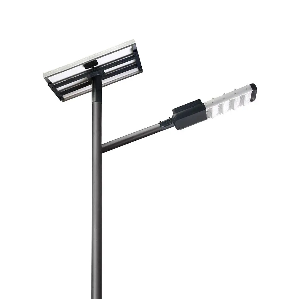 LuminÃ¡ria Solar LED 80W 180Lm/W (110W Monocristalina) Branco Quente 3000K 2