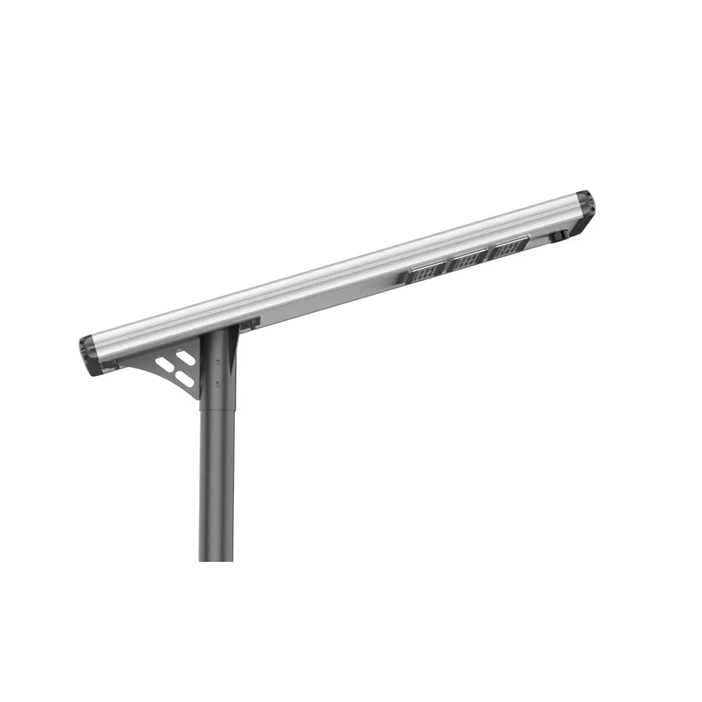 LuminÃ¡ria Solar LED HÃ­brida 80W 100Lm/W (95W Monocristalina) Branco Quente 3000K 3