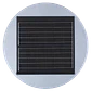 Poste solar circular LED para jardins 45W - Thumbnail 3