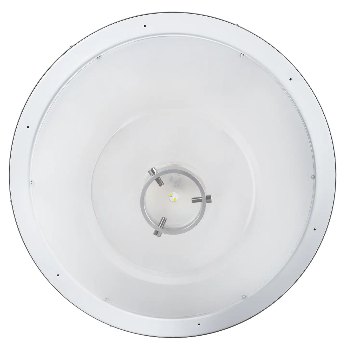 Poste solar circular LED para jardins 45W 4