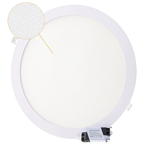 Painel de LED circular de 25 W e 2.500 lm CCT (tom de luz Regulavel) UGR17 40.000 H