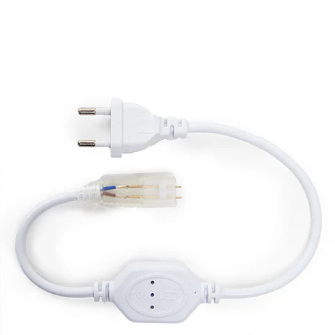 Conector de Encaixe Tira LED Led Smd5050 220Vac Ip65 [HO-ENCHUFE-IP65]