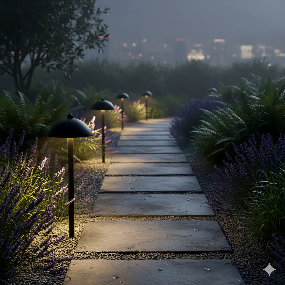 Farol LED exterior 