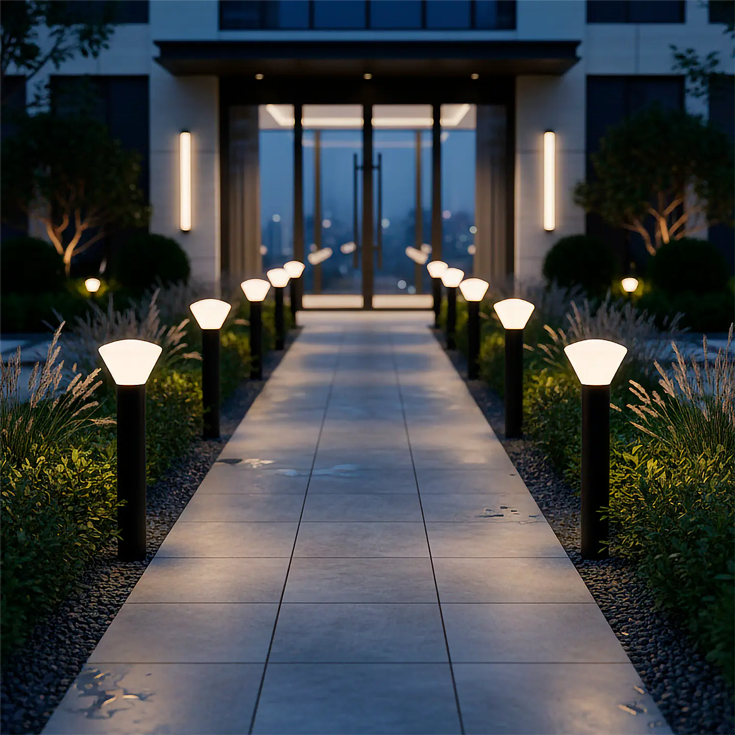 Farol LED exterior 