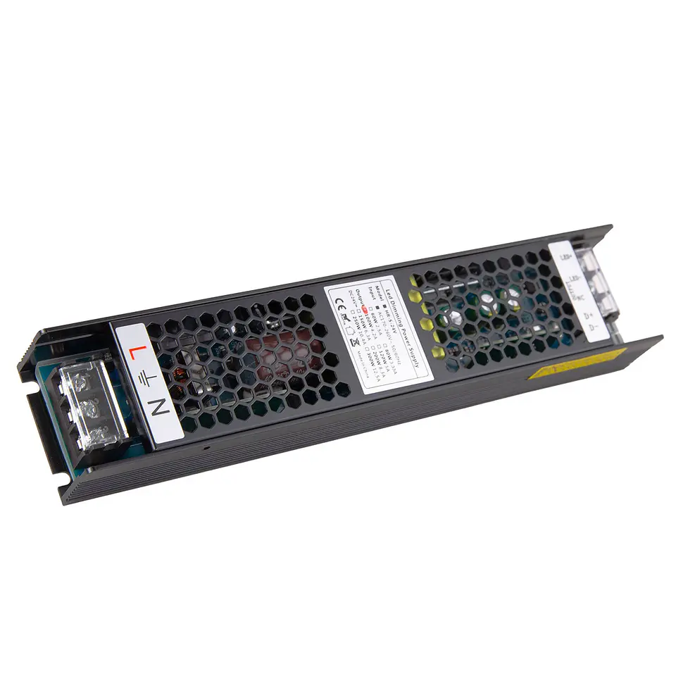 Transformador LED Regulavel 0-10V 170-260V 24V 4,16A 100W IP20 [CP-HRS-100-24 ] 2