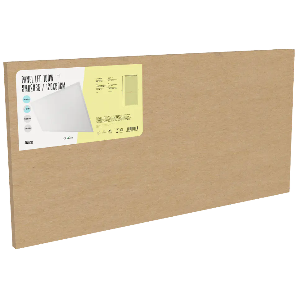 Painel LED 100W 9.000Lm 6000ÂºK 120X60Cm 40.000H [BX3-PBD-60120-CW] 2