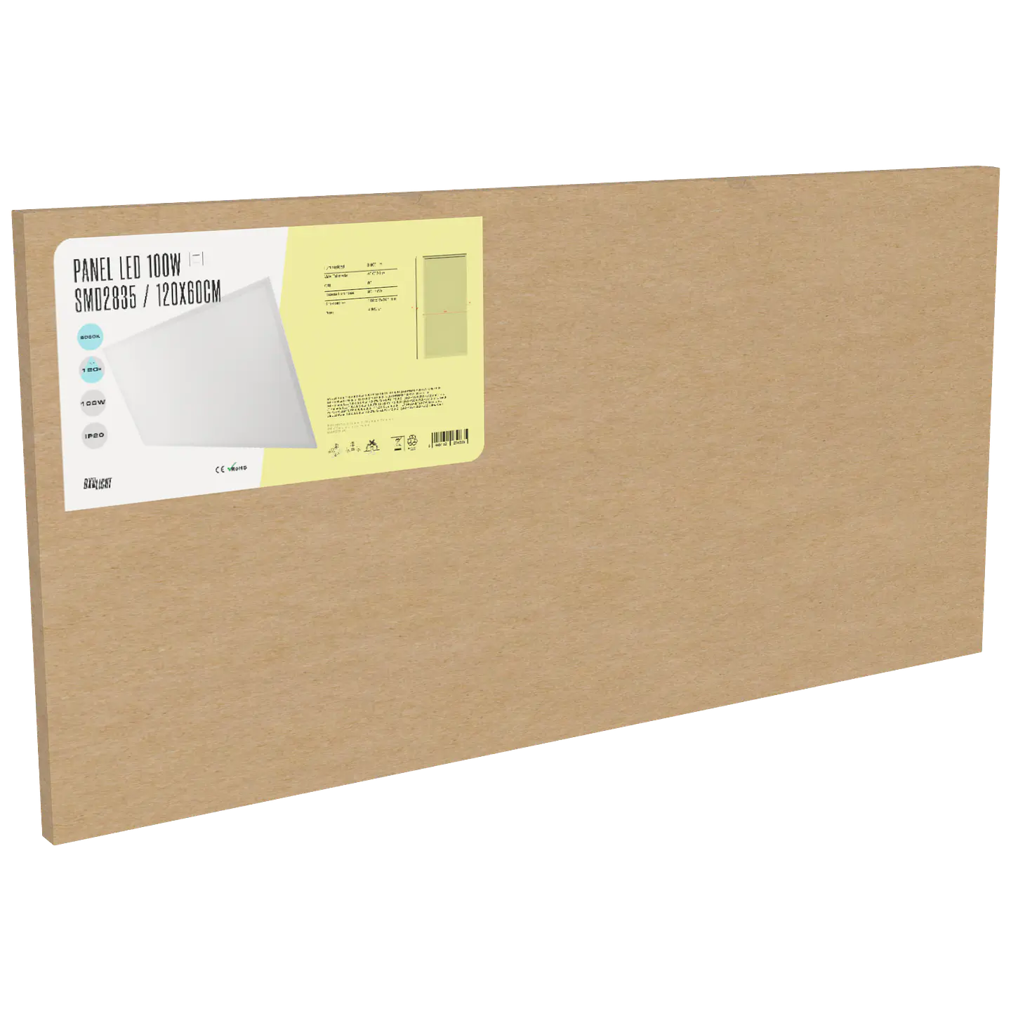 Painel LED 100W 9.000Lm 4000ÂºK 120X60Cm 40.000H [BX3-PBD-60120-W] 2