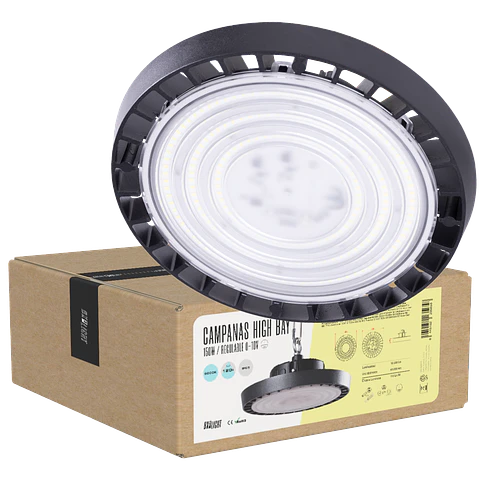 CampÃ¢nula LED 150W 16.500Lm 6000ºK IP65 Regulavel 60.000H [BX3-HVB150W-N2-CW]