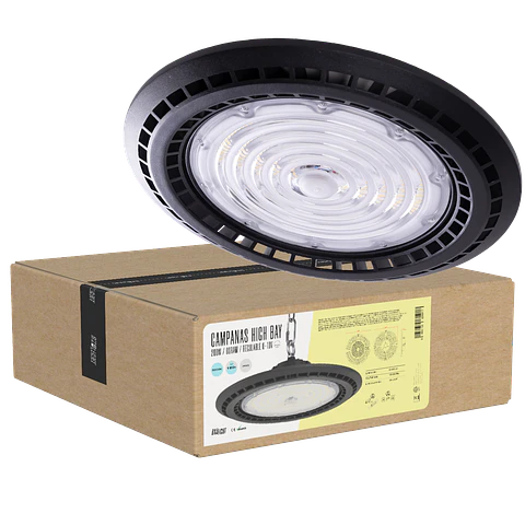 CampÃ¢nula LED 200W 36.000Lm 6000ºK Osram IP65 Regulavel 0-10V 100.000H [BX3-HVUFO200W-H-CW]