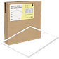 Pacote 10 Painel LED 48W 4.320Lm 6000ÂºK 60x60Cm Moldura Luminosa 40.000H [BX3-LPF-6060-48W-CW] - Thumbnail 10