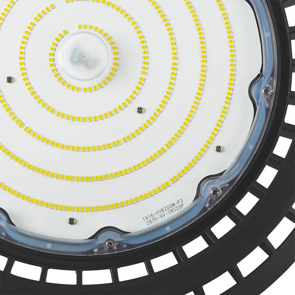 CampÃ¢nula LED 200W 36.000Lm 6000ÂºK Osram IP65 RegulÃ¡vel 0-10V 100.000H [BX3-HVUFO200W-H-CW] 5