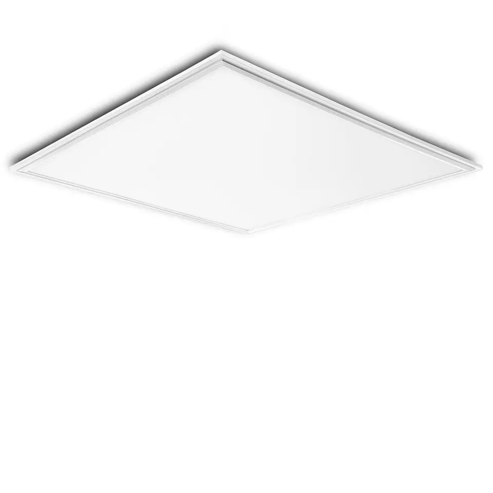 Painel LED Superslim 36W 3623Lm 4200ÂºK 60x60Cm UGR19 Moldura Branca 40.000H [BX3-PANMB59559536W-W] 4