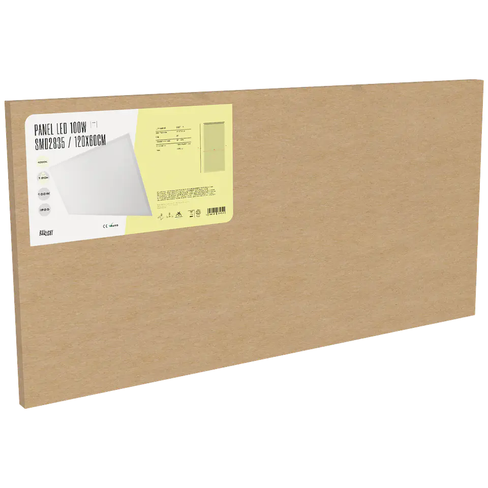 Painel LED 100W 9.000Lm 4000ÂºK 120X60Cm 40.000H [BX3-PBD-60120-W] 9