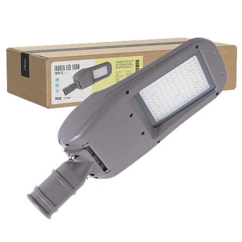Iluminaçao Publica LED 100W 16.000Lm 6000ºK 0-10V IP65 PRO SMD5050 100.000H
