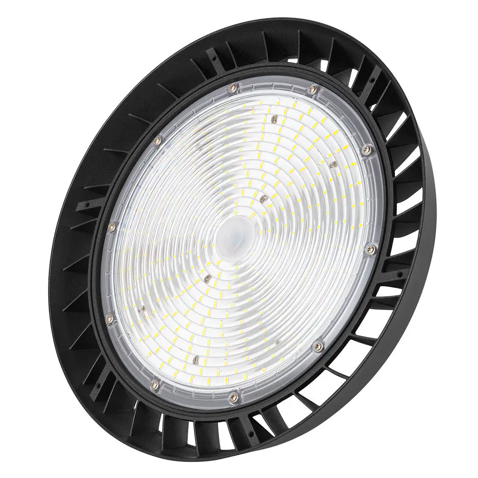 Campainha LED 200W (120W-160W-200W) 36000Lm Driver Lifud RegulÃ¡vel 1-10V Chip Philips CW 6000ÂºK 90Âº 2