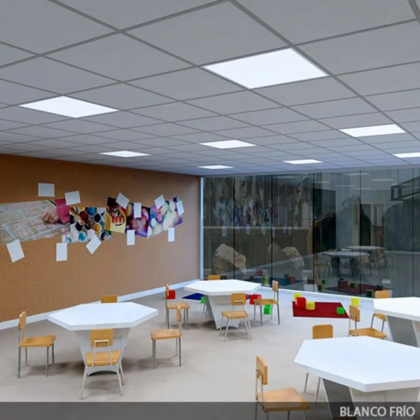 Painel LED Superslim 40W 4500Lm 4200ÂºK 60x60Cm UGR19 40.000H [BX3-PL-595-40-W] 7