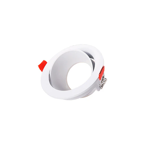 Downlight Circular Gu10 Sem Porta-Lampada/Lampada - Branco