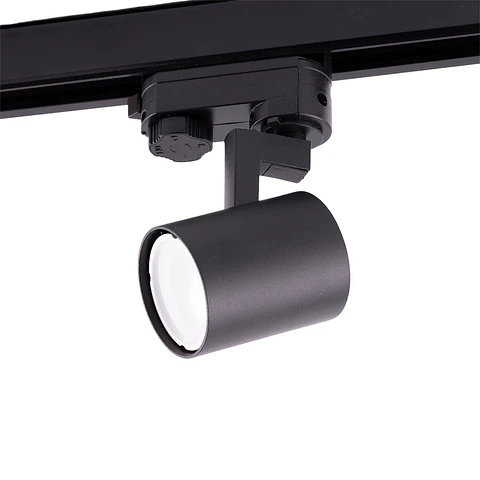 Holofote Trilha de 3 Fases "Lumiastra" 1Xgu10 Preto