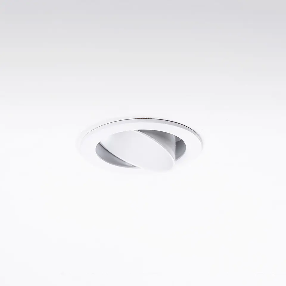 Downlight Circular Gu10 Sem Porta-LÃ¢mpada/LÃ¢mpada - Branco 2