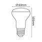 Lampada LED Asalite E27 10W 720Lm 3000K IP20 [ASAL-0066] - Thumbnail 3